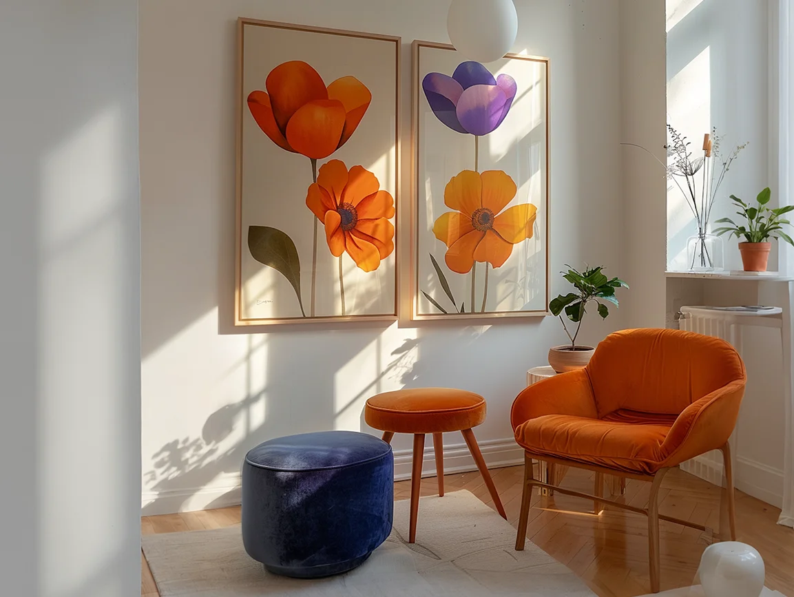 Professional picture and mirror hanging service in London