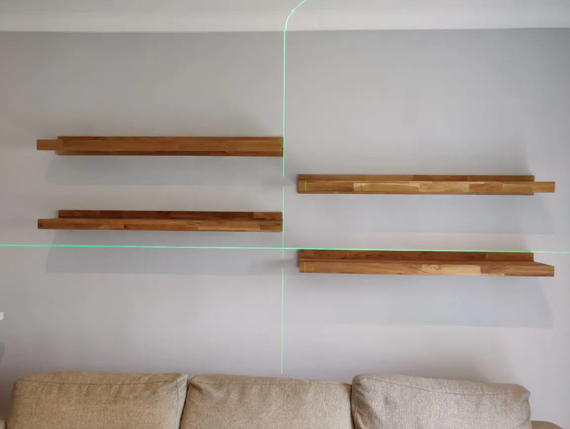 Floating Shelf Installation Living Room Central London